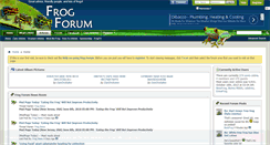 Desktop Screenshot of frogforum.net